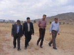 بازدید دکتر میری مدیر کل نظارت بر پروژه های عمرانی دانشگاه فنی وحرفه ای از پروژه های عمرانی استان  3