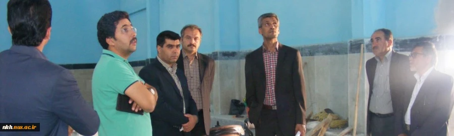 بازدید مدیر کل  نظارت بر طرحهای عمرانی دانشگاه فنی وحرفه ای از پروژه های عمرانی آموزشکده های استان خراسان شمالی 4