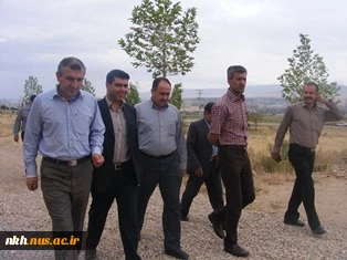 بازدید مدیر کل  نظارت بر طرحهای عمرانی دانشگاه فنی وحرفه ای از پروژه های عمرانی آموزشکده های استان خراسان شمالی 2