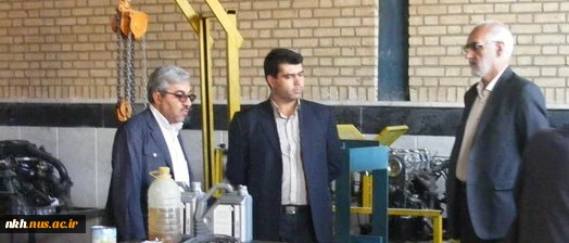 بازدید معاون سیاسی امنیتی استانداری خراسان شمالی از آموزشکده فنی و حرفه ای دارالفنون بجنورد 2