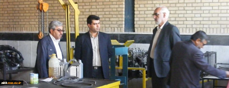 بازدید معاون سیاسی امنیتی استانداری خراسان شمالی از آموزشکده فنی و حرفه ای دارالفنون بجنورد 10