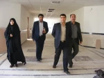 رئیس و اعضای شورای اسلامی شهر بجنورد از آموزشکده فنی پسران بجنورد(دارالفنون)  بازدید کردند 2