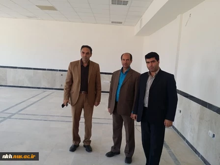 بازدید رئیس سازمان  نظام مهندسی ساختمان استان خراسان شمالی از سایت جدید آموزشکده فنی پسران بجنورد 2