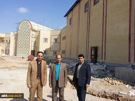 بازدید رئیس سازمان  نظام مهندسی ساختمان استان خراسان شمالی از سایت جدید آموزشکده فنی پسران بجنورد 3