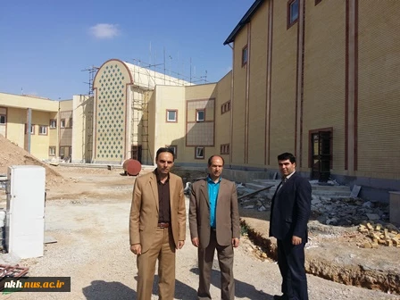 بازدید رئیس سازمان  نظام مهندسی ساختمان استان خراسان شمالی از سایت جدید آموزشکده فنی پسران بجنورد 6