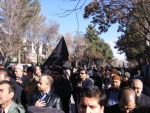 با حضور کارکنان دانشکده فنی دارالفنون همگام با مردم شهید پرور بجنورد،پیکر مطهر شهدای مدافع حرم خراسان شمالی تشییع شد  2