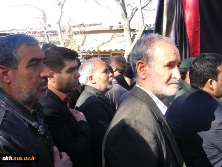 با حضور کارکنان دانشکده فنی دارالفنون همگام با مردم شهید پرور بجنورد،پیکر مطهر شهدای مدافع حرم خراسان شمالی تشییع شد  2