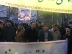 حضور  کارکنان ،اساتید و دانشجویان دانشکده فنی پسران بجنورد در راهپیمایی 22 بهمن 2