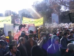 حضور  کارکنان ،اساتید و دانشجویان دانشکده فنی پسران بجنورد در راهپیمایی 22 بهمن 2