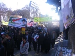 حضور  کارکنان ،اساتید و دانشجویان دانشکده فنی پسران بجنورد در راهپیمایی 22 بهمن 6