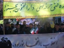 حضور  کارکنان ،اساتید و دانشجویان دانشکده فنی پسران بجنورد در راهپیمایی 22 بهمن 7