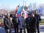 حضور  کارکنان ،اساتید و دانشجویان دانشکده فنی پسران بجنورد در مراسم گل باران تمثال حضرت امام در روز 12 بهمن 3