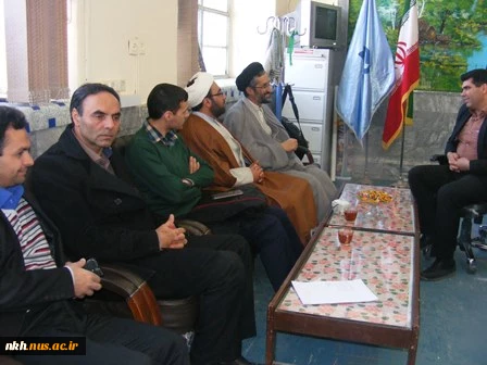 بازدید مسئول دفاترنهاد نمایندگی مقام معظم رهبری دردانشگاه های استان از دانشکده فنی پسرا ن بجنورد (دارالفنون) 2