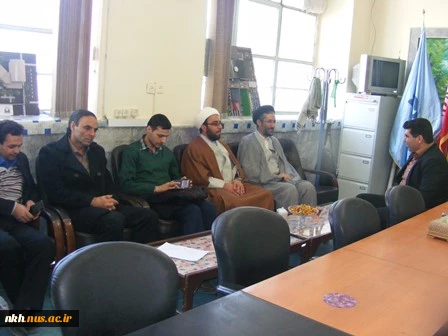 بازدید مسئول دفاترنهاد نمایندگی مقام معظم رهبری دردانشگاه های استان از دانشکده فنی پسرا ن بجنورد (دارالفنون) 2