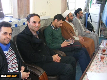 بازدید مسئول دفاترنهاد نمایندگی مقام معظم رهبری دردانشگاه های استان از دانشکده فنی پسرا ن بجنورد (دارالفنون) 2