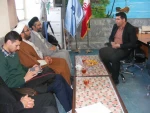 بازدید مسئول دفاترنهاد نمایندگی مقام معظم رهبری دردانشگاه های استان از دانشکده فنی پسرا ن بجنورد (دارالفنون) 2