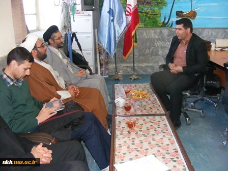 بازدید مسئول دفاترنهاد نمایندگی مقام معظم رهبری دردانشگاه های استان از دانشکده فنی پسرا ن بجنورد (دارالفنون) 2