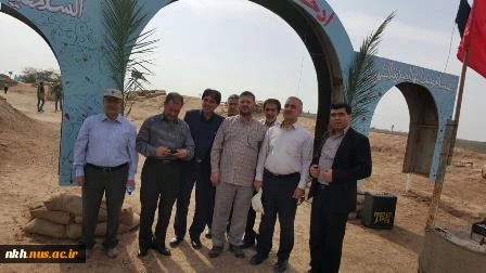 حضور روسای دانشگاه ها و مراکز آموزش عالی استان خراسان شمالی در مناطق عملیاتی والفجر8 5