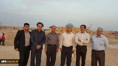 حضور روسای دانشگاه ها و مراکز آموزش عالی استان خراسان شمالی در مناطق عملیاتی والفجر8 9