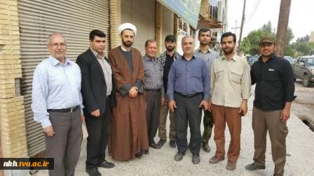 حضور روسای دانشگاه ها و مراکز آموزش عالی استان خراسان شمالی در مناطق عملیاتی والفجر8 39