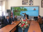 اولین نشست هم اندیشی رئیس ومسئولین شورای شهرستان بجنورد با مسئولین آموزشکده فنی پسران بجنورد در سال 1395  2
