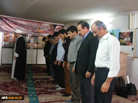 بازدید رئیس ستاد اقامه نماز استان خراسان شمالی ازدانشکده فنی پسران بجنورد 2