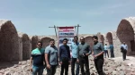 اجرای طاق و قوس معماری ایرانی ـ اسلامی در خراسان شمالی با حضور اساتید وگروه‌های منتخب دانشجویی  آموزشکده پسران بجنورد 2