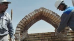 اجرای طاق و قوس معماری ایرانی ـ اسلامی در خراسان شمالی با حضور اساتید وگروه‌های منتخب دانشجویی  آموزشکده پسران بجنورد  8