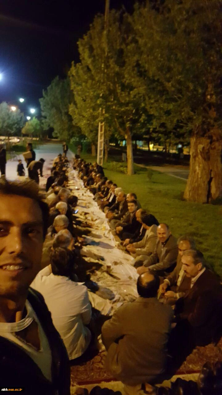 برگزاری مراسم بزرگداشت روز معلم با حضور اساتیدو بازنشستگان در آموزشکده فنی پسران بجنورد(دارالفنون) در مجموعه توریستی - تفریحی بش قارداش بجنورد 2