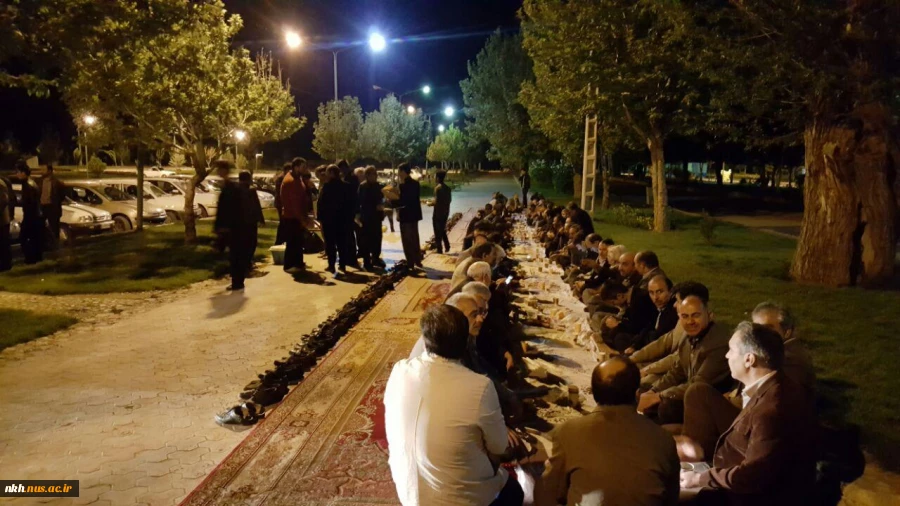برگزاری مراسم بزرگداشت روز معلم با حضور اساتیدو بازنشستگان در آموزشکده فنی پسران بجنورد(دارالفنون) در مجموعه توریستی - تفریحی بش قارداش بجنورد 2