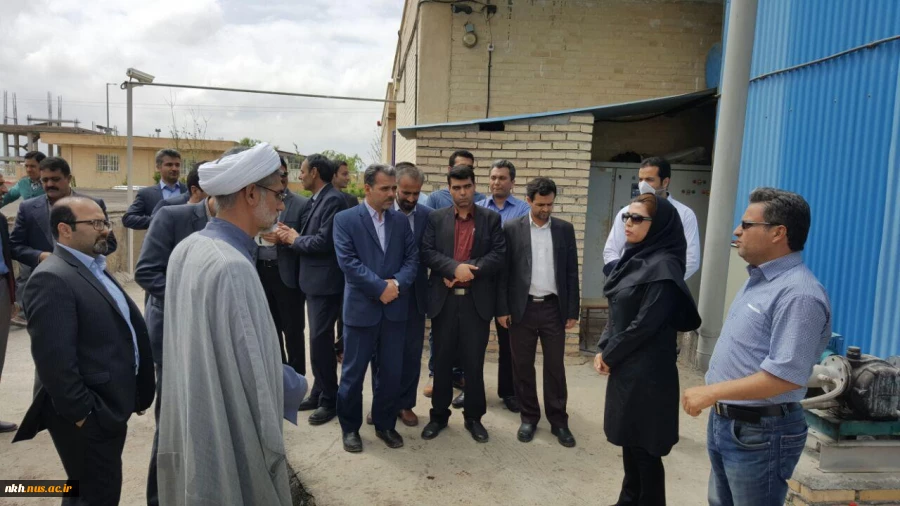 به مناسبت روز جهانی کارگر؛بازدید بسیج اساتید آموزشکده فنی پسران بجنورد از چند مجتمع تولیدی در شهرک صنعتی شماره 2 بجنورد 2