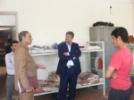 بازدید آقای دکتر حداد رئیس منطقه 6دانشگاه فنی وحرفه ای ازآموزشکده های فنی پسران (دارالفنون) و دختران (انقلاب اسلامی) بجنورد 2