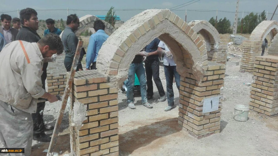 حضوردرخشان اکیپ طاق وقوس دانشکده دارالفنون بجنورد در مسابقه طاق وقوس به مناسبت روز جهانی گنجینه ومیراث فرهنگی
 2