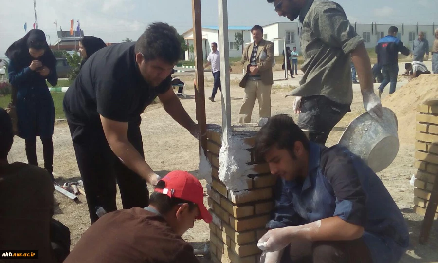 حضوردرخشان اکیپ طاق وقوس دانشکده دارالفنون بجنورد در مسابقه طاق وقوس به مناسبت روز جهانی گنجینه ومیراث فرهنگی
 13
