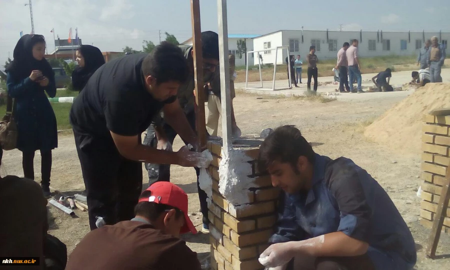 حضوردرخشان اکیپ طاق وقوس دانشکده دارالفنون بجنورد در مسابقه طاق وقوس به مناسبت روز جهانی گنجینه ومیراث فرهنگی
 11