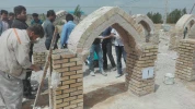 حضوردرخشان اکیپ طاق وقوس دانشکده دارالفنون بجنورد در مسابقه طاق وقوس به مناسبت روز جهانی گنجینه ومیراث فرهنگی
 16