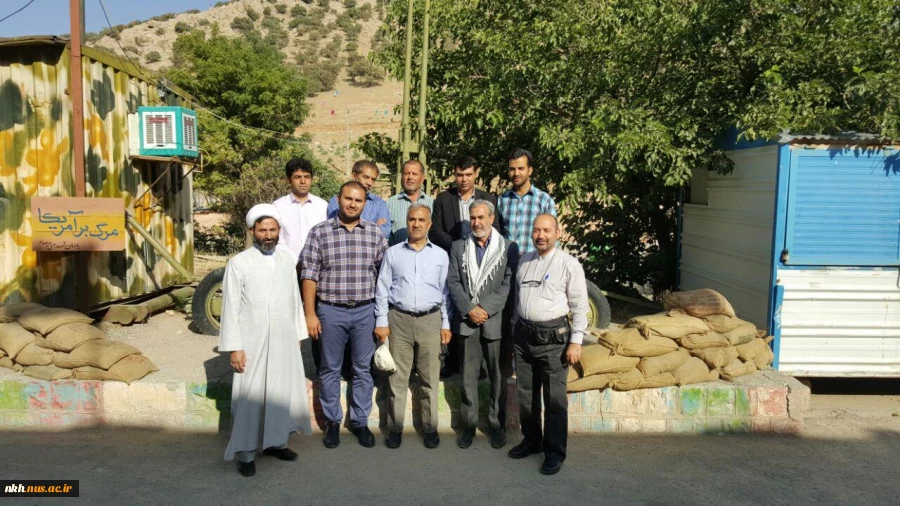 بازدید رؤسای دانشگاه ها ومراکز آموزش عالی استان خراسان شمالی از مناطق عملیاتی غرب و شمالغرب کشور  2