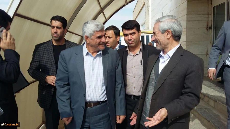 دیدار رئیس آموزشکده فنی وحرفه ای پسران بجنورد با وزیر علوم 2