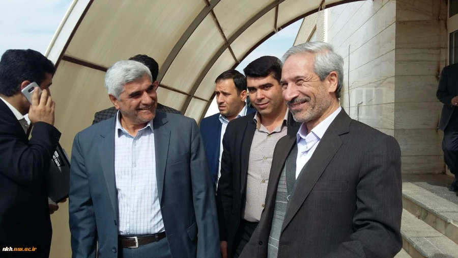 دیدار رئیس آموزشکده فنی وحرفه ای پسران بجنورد با وزیر علوم 27