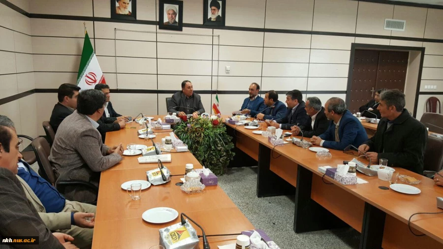 دیدار رئیس آموزشکده فنی وحرفه ای پسران بجنورد(دارالفنون) با معاونت سیاسی -امنیتی استانداری خراسان شمالی 2