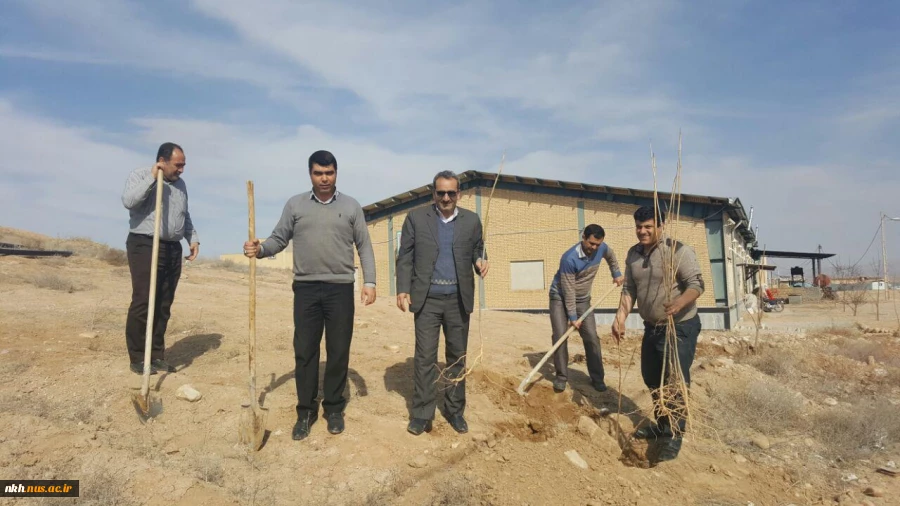 در آستانه هفته منابع طبیعی کاشت 300 اصله نهال در آموزشکده فنی پسران بجنورد  10