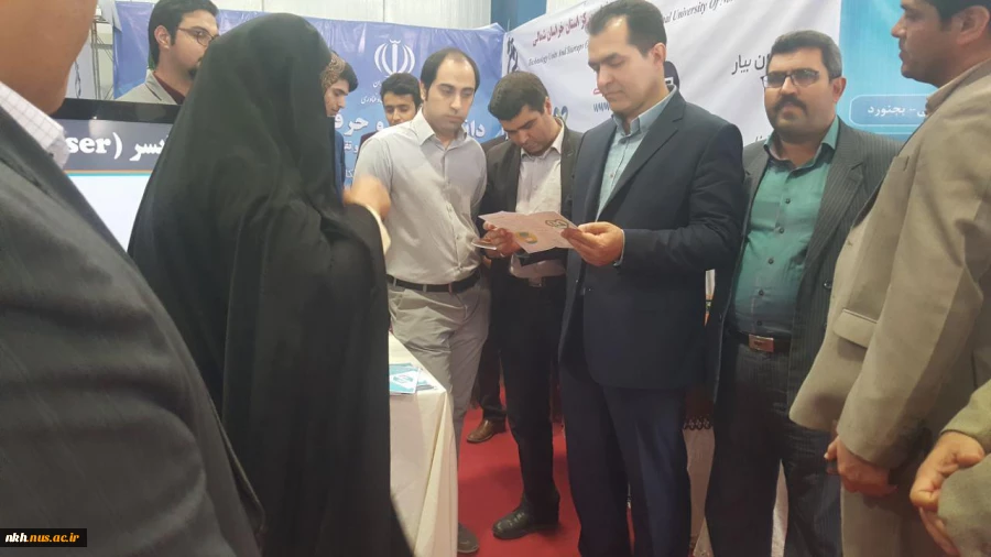 با حضور فعال دانشگاه فنی وحرفه ای استان خراسان شمالی؛
برگزاری سومین نمایشگاه  الکامپ، الکترونیک، کامپیوتر و تجارت الکترونیک  بجنورد 3