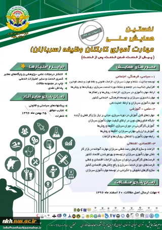 همایش ملی مهارت آموزی کارکنان وظیفه (سربازان)