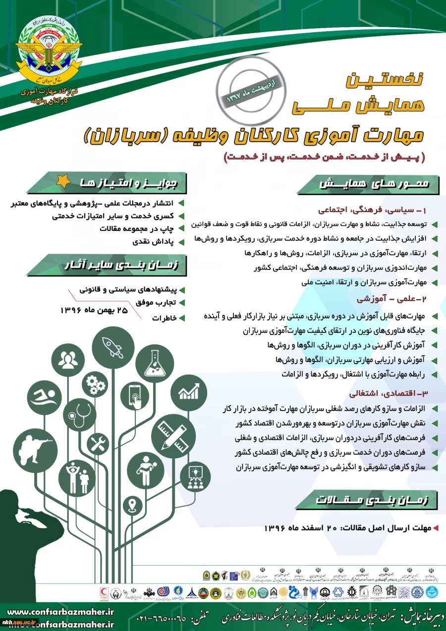 همایش ملی مهارت آموزی کارکنان وظیفه (سربازان) 2