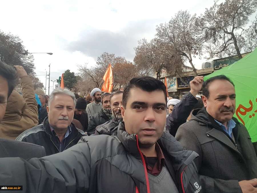 شرکت کارکنان آموزشکده فنی وحرفه ای پسران بجنورد(دارالفنون) در راهپیمایی در پاسخ به اتفاقات اخیر و محکومیت اقدامات اختشاش گران. 2