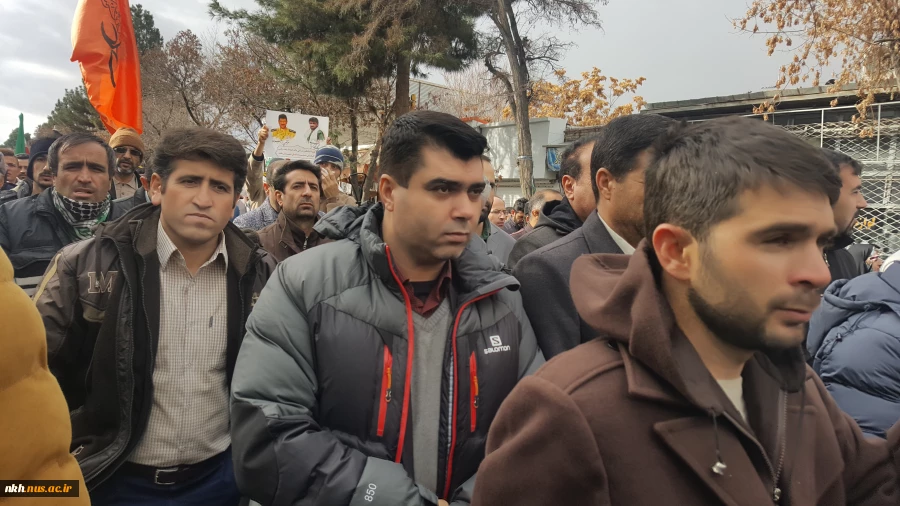 شرکت کارکنان آموزشکده فنی وحرفه ای پسران بجنورد(دارالفنون) در راهپیمایی در پاسخ به اتفاقات اخیر و محکومیت اقدامات اختشاش گران. 2