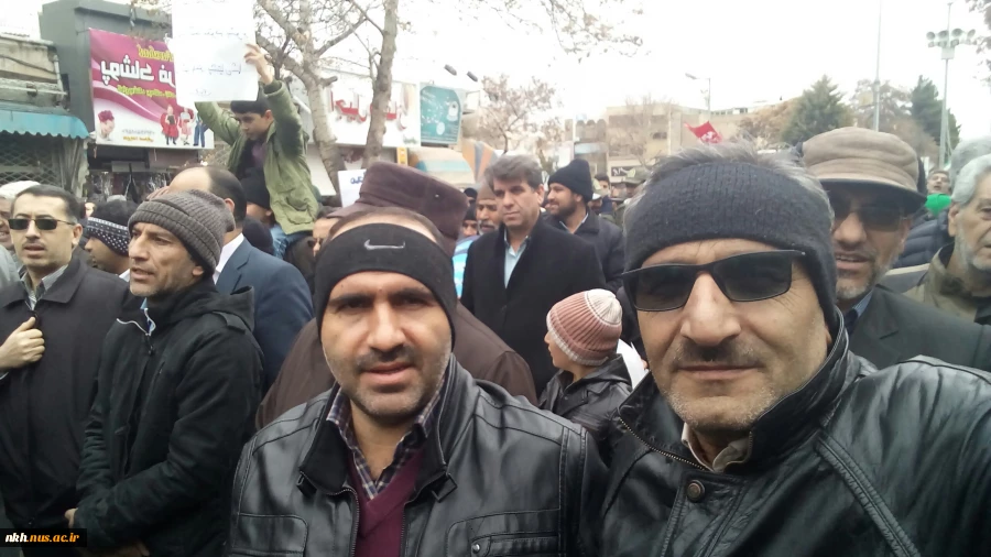 شرکت کارکنان آموزشکده فنی وحرفه ای پسران بجنورد(دارالفنون) در راهپیمایی در پاسخ به اتفاقات اخیر و محکومیت اقدامات اختشاش گران. 2