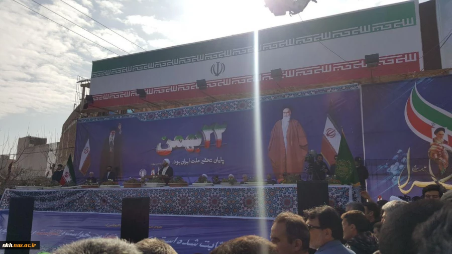 شرکت فعال در راهپیمایی 22 بهمن 96 3