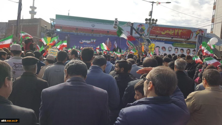 شرکت فعال در راهپیمایی 22 بهمن 96 5