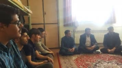 نشست صمیمی رئیس و معاون فرهنگی- دانشجویی آموزشکده فنی وحرفه ای پسران بجنورد(دارالفنون) با دانشجویان خوابگاه  2